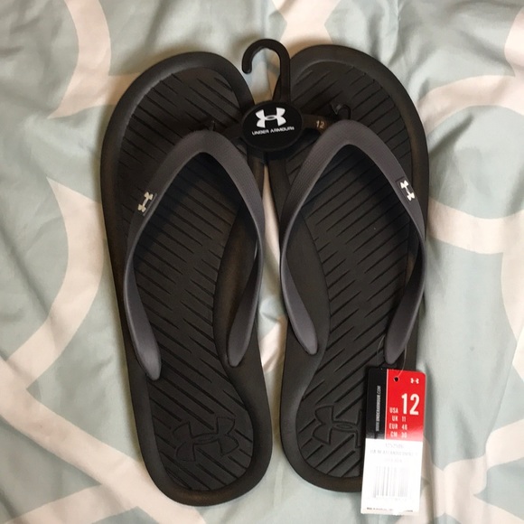 under armour men's atlantic dune flip flops